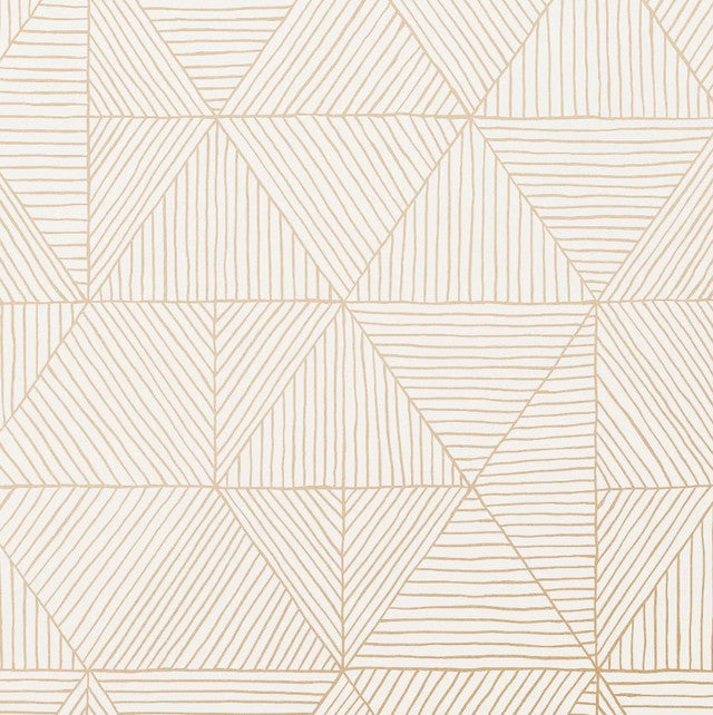 2.0 Wallcovering by Makelike - Gold on Blue