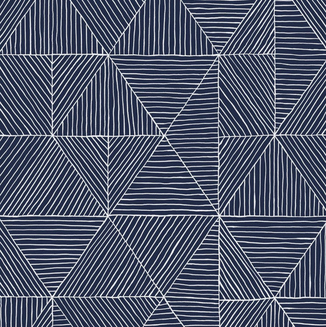 2.0 Wallcovering by Makelike - White on Ink