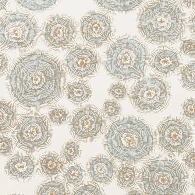 Burst Wallcovering by Makelike - Blue