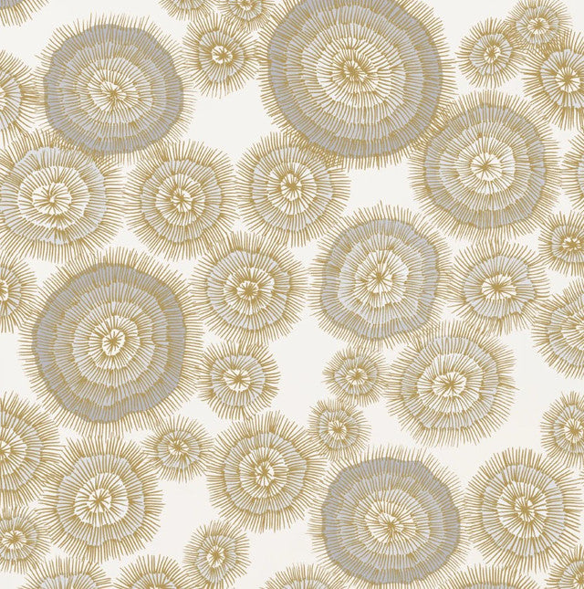Burst Wallcovering by Makelike - Grey