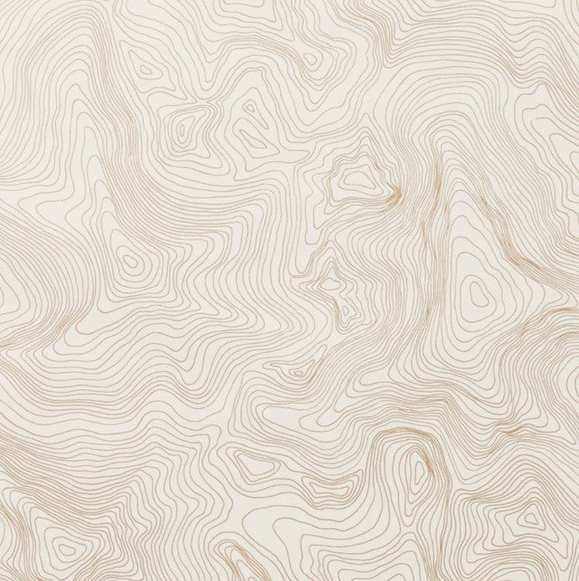 Contour Wallcovering by Makelike - Gold