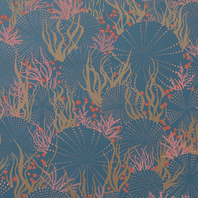 Drift Wallcovering by Makelike - Blue