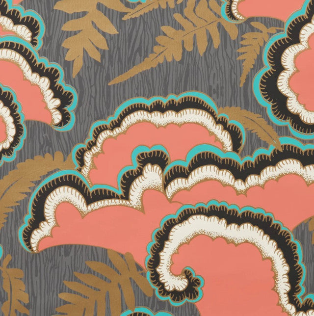 Lush Wallcovering by Makelike - Red