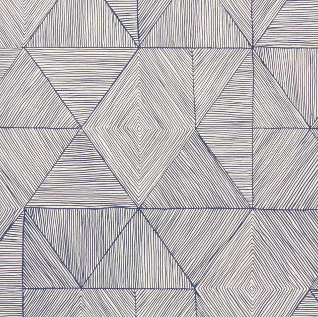 Mica Makelike Wallcovering by Makelike - Blue Off-White