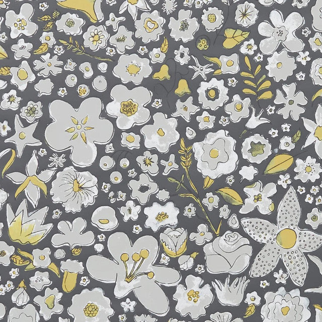 Perennial Wallcovering by Makelike - Grey