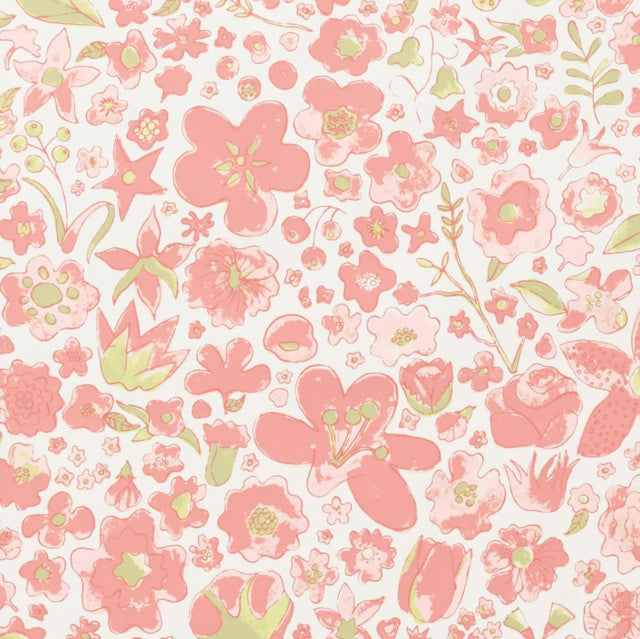 Perennial Wallcovering by Makelike - Pink