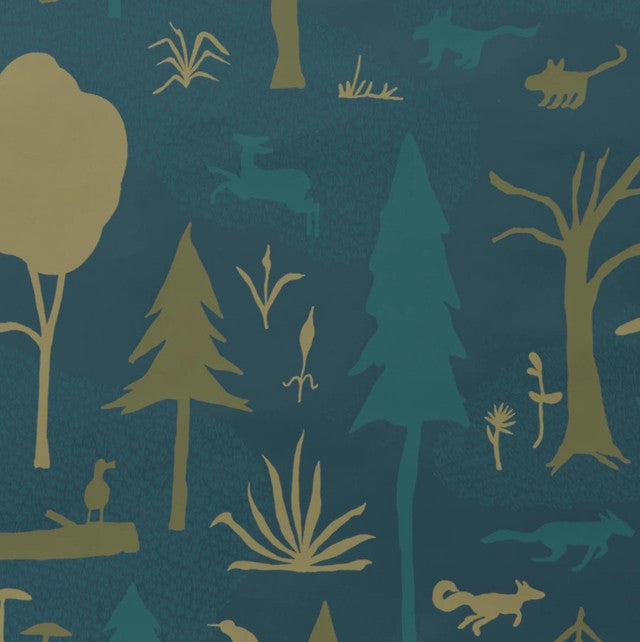 Wilderness Wallcovering by Makelike - Dark