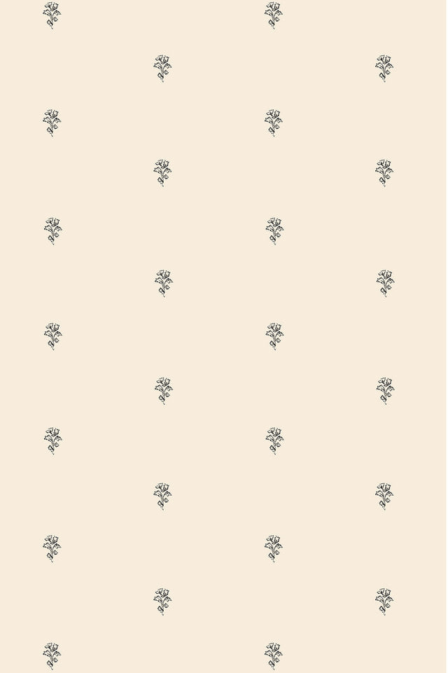 Blossom Bouquet Wallcovering by Papier - Smoke and Lace