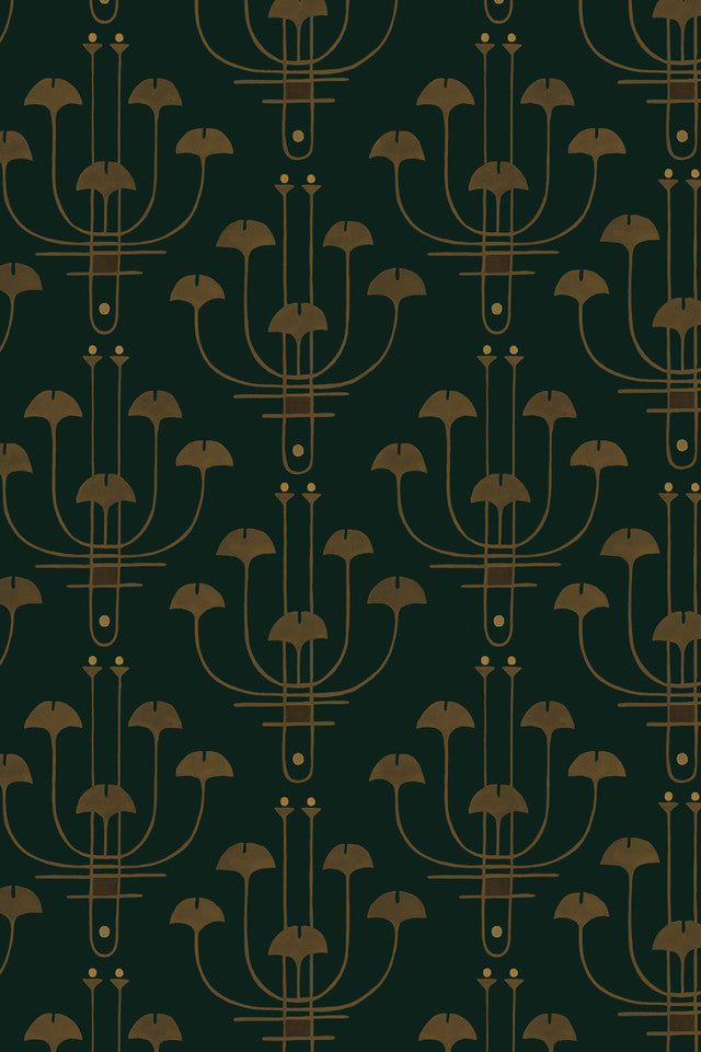 Candelabra Wallcovering by Papier - Mantis