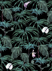 Elysian Palms Wallcovering by Witch & Watchman - Green