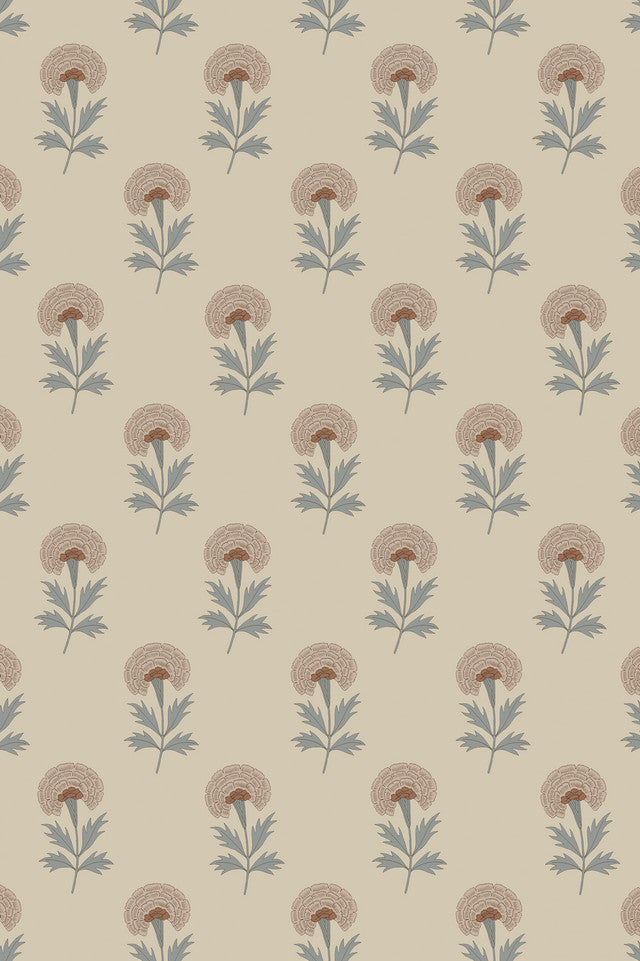 Floral Treasures Wallcovering by Papier - Beach Glass