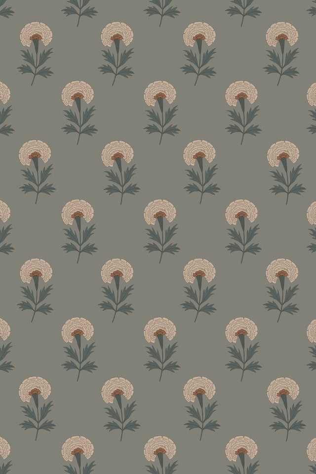 Floral Treasures Wallcovering by Papier - Spun Sugar