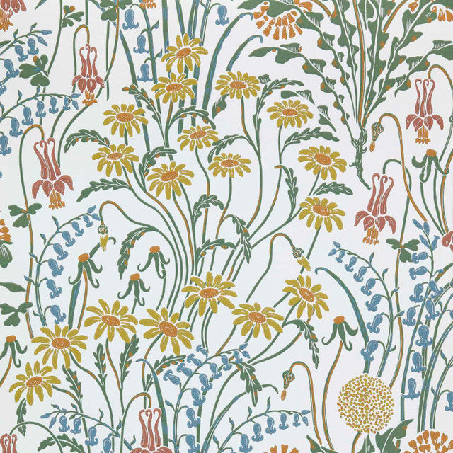 Flower Meadow Wallcovering by Maxwell - Spring