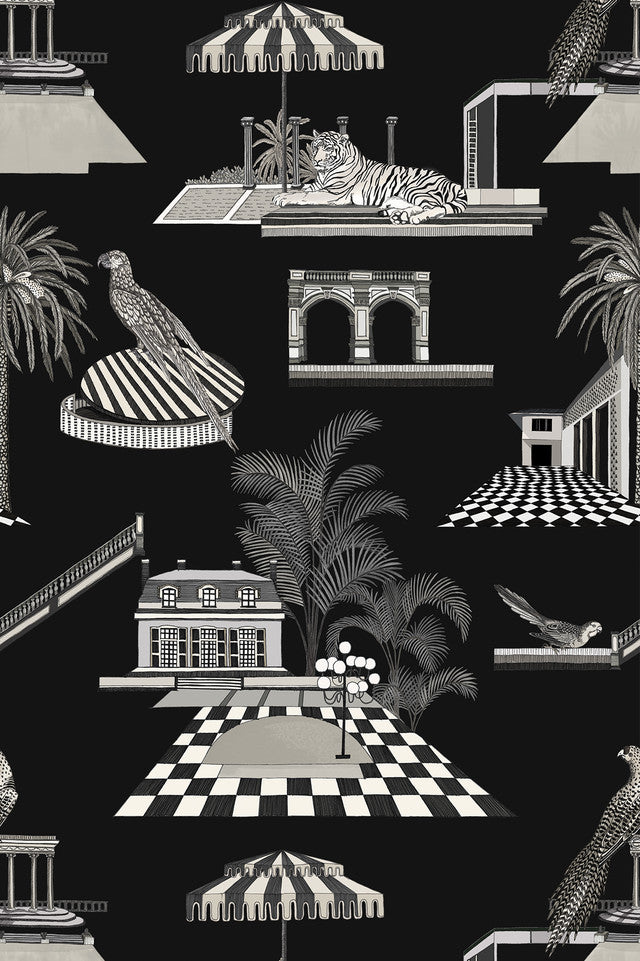 Golden Age Wallcovering by Papier - Parisian Night