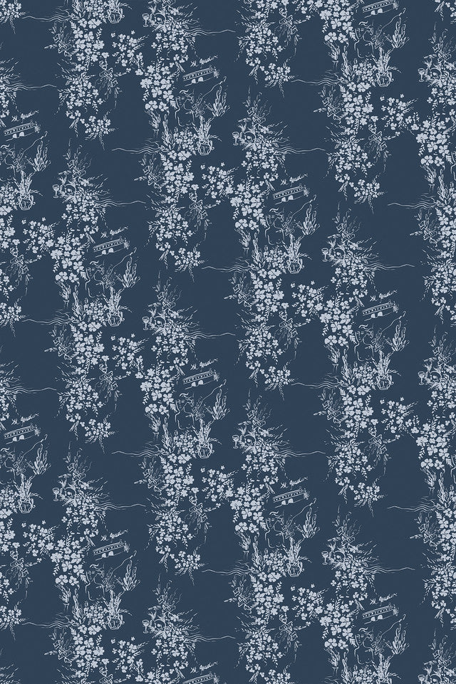 Isadore Wallcovering by Papier - Mediterranean Night