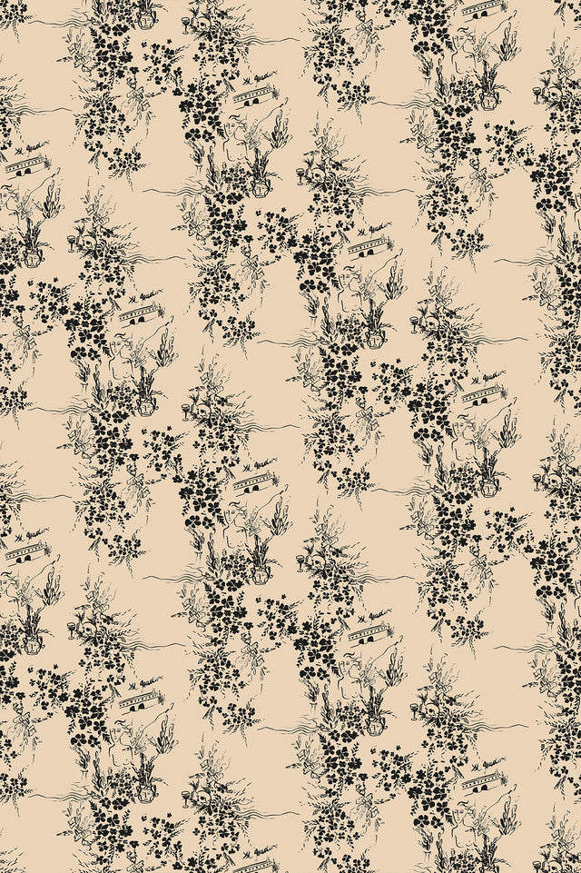 Isadore Wallcovering by Papier - Honey Wheat