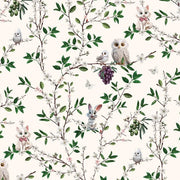 Kawaii Wallcovering by Witch & Watchman - Cream