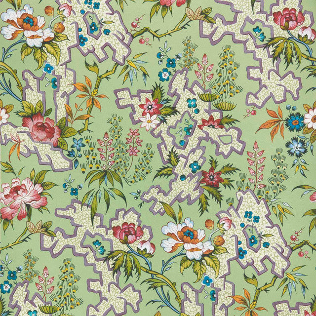 Kilburn's Maze Wallcovering by Maxwell - Verde