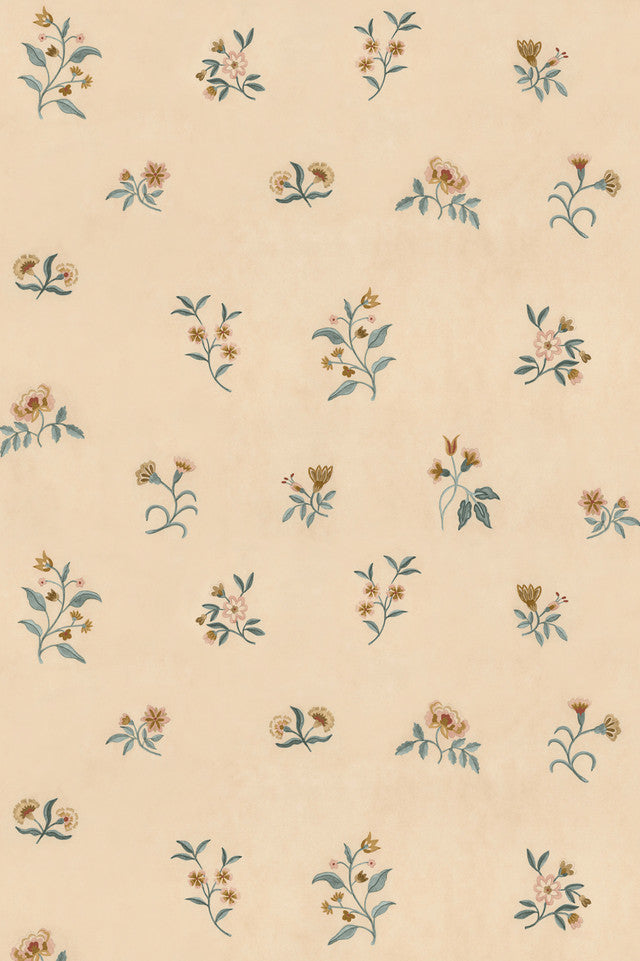 Lovers Bloom Wallcovering by Papier - Honey Glaze