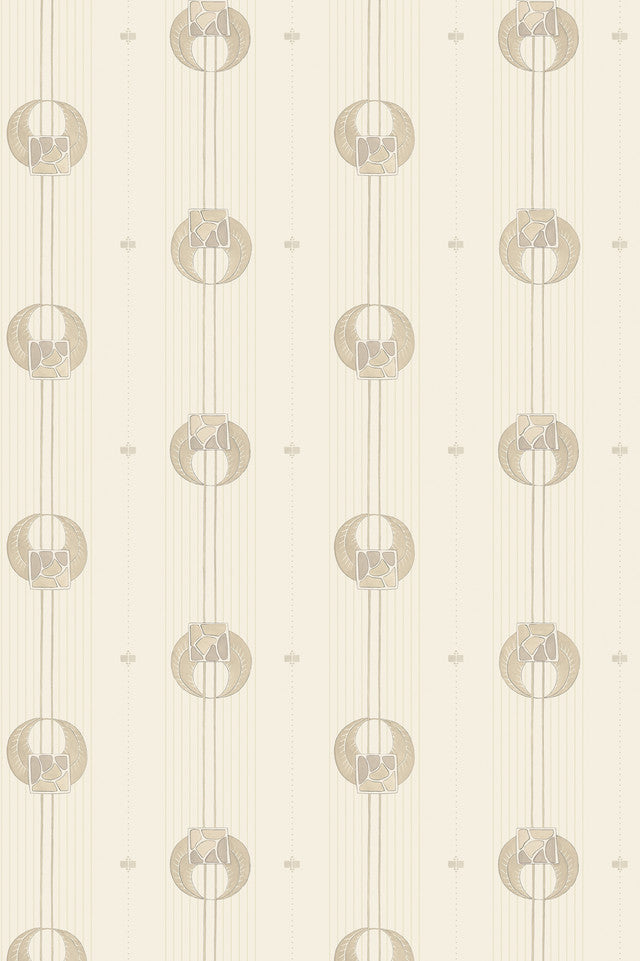 Needle and Thread Wallcovering by Papier - Blush