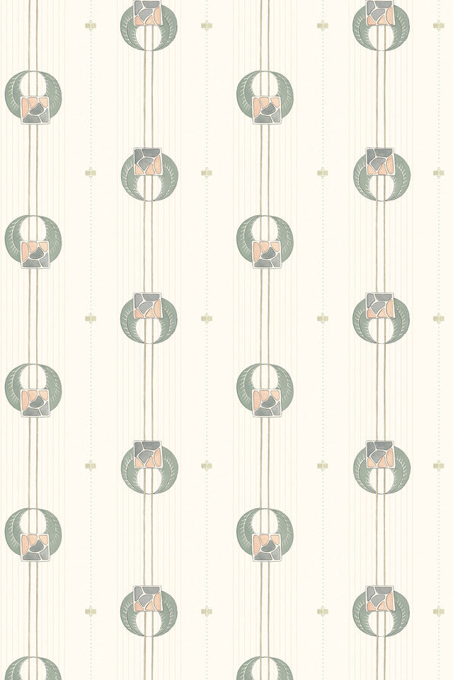 Needle and Thread Wallcovering by Papier - Opal Glaze