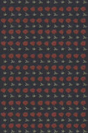 Poppy Fields Wallcovering by Papier - Nightfall Haze