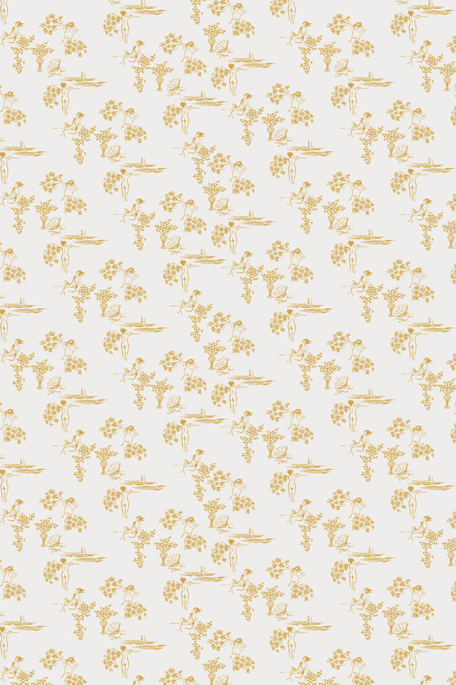 Sisters Wallcovering by Papier - Sunstone