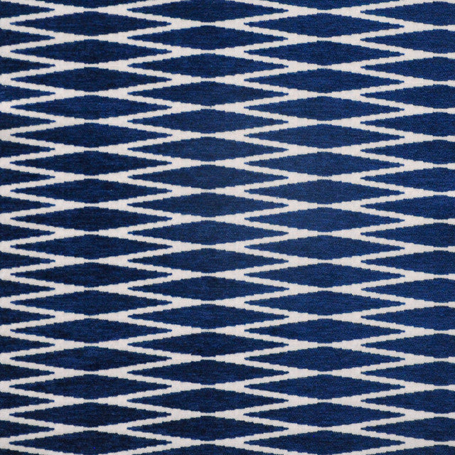 Backgammon Fabric by Maxwell - Navy