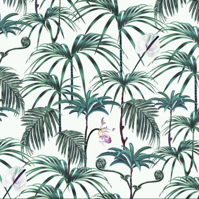 Elysian Palms Fabric by Witch & Watchman - Green
