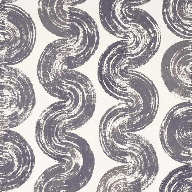 1975 Wallcovering by Schumacher - Graphite
