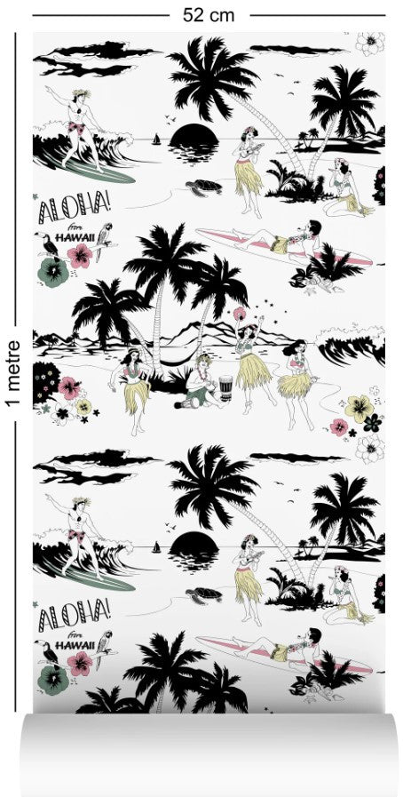 Aloha! Wallcovering by Dupenny - Colour