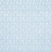 Arita Block Print Wallcovering by Schumacher - Cornflower