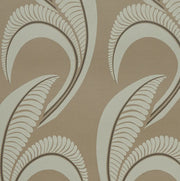 Banana Leaf Wallcovering by Schumacher - Tobacco