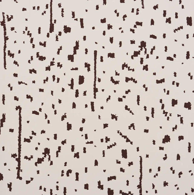 Bespotted Wallcovering by Schumacher - Brown