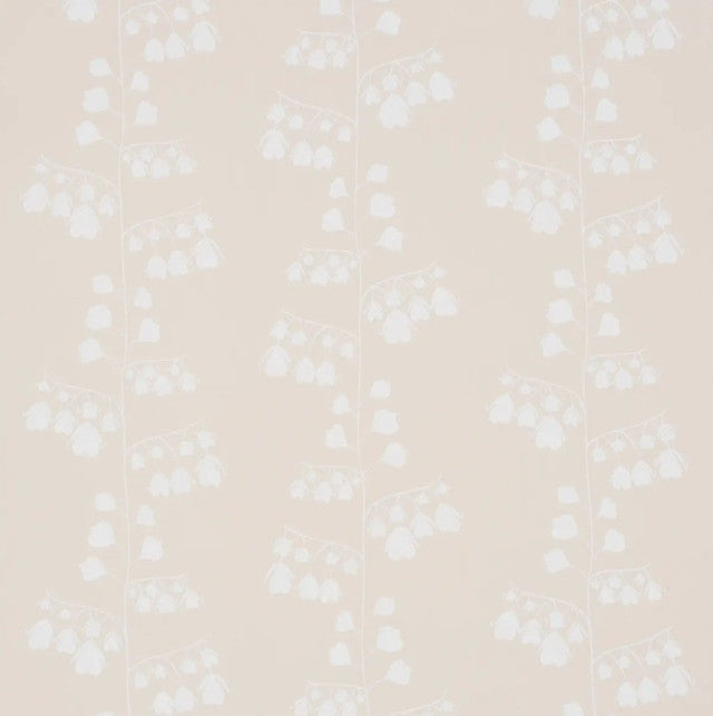 Bleeding Hearts Wallcovering by Schumacher - Neutral