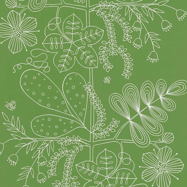 Blommen Wallcovering by Schumacher - Leaf