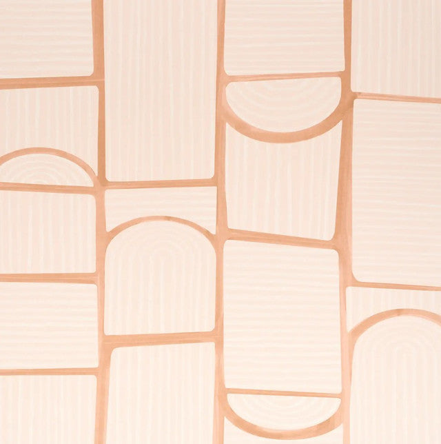 Bloomsbury Wallcovering by Schumacher - Light Pink