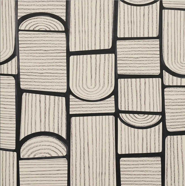 Bloomsbury Wallcovering by Schumacher - Carbon