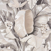 Botanico Metallic Wallcovering by Schumacher - Platinum