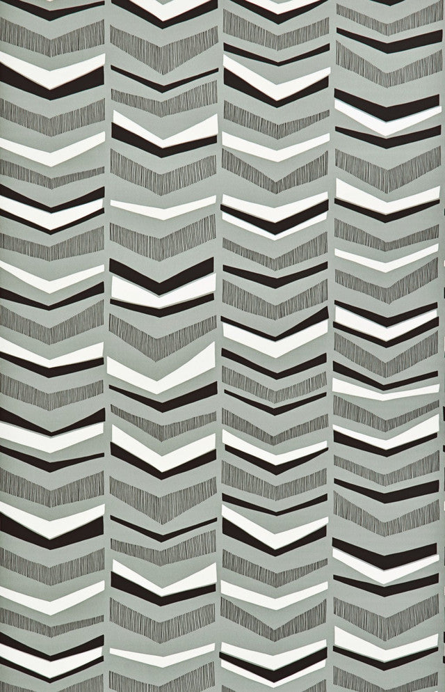 Chevron Wallcovering by MissPrint - Greystone