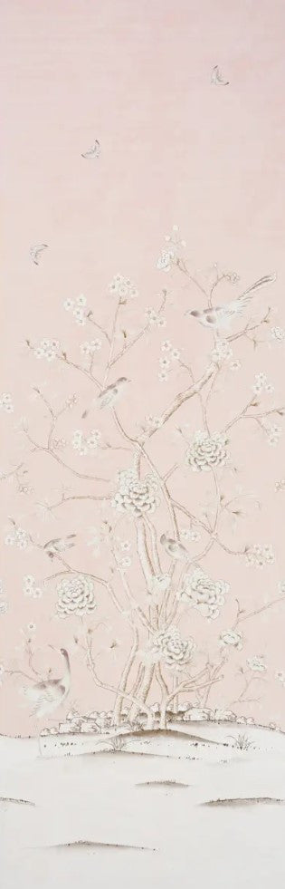 chinois-panel-vinyl-wallcovering-by-schumacher-temp - Blush