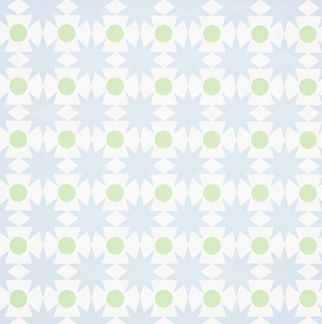 Cosmos Wallcovering by Schumacher - Sky