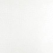 Crocodile Wallcovering by Schumacher - White