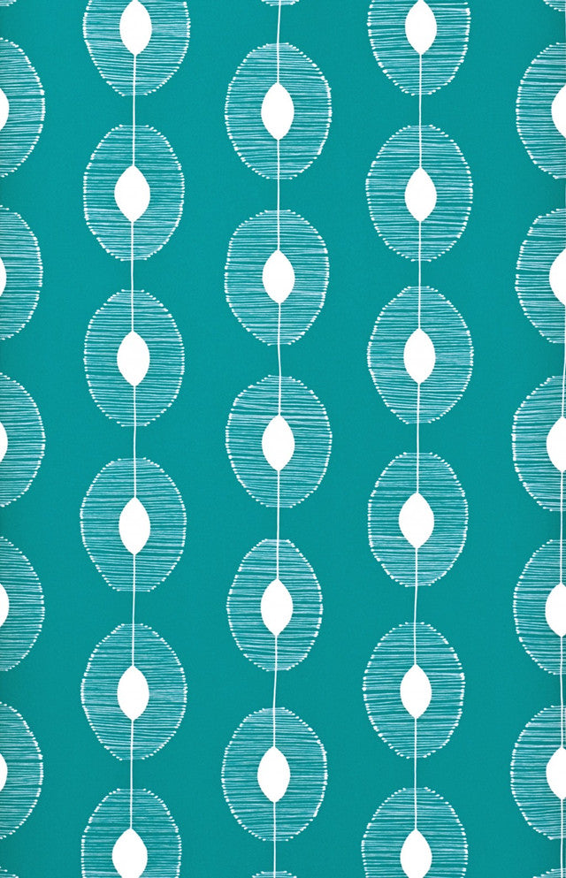 Dewdrops Wallcovering by MissPrint - Ionian Sea