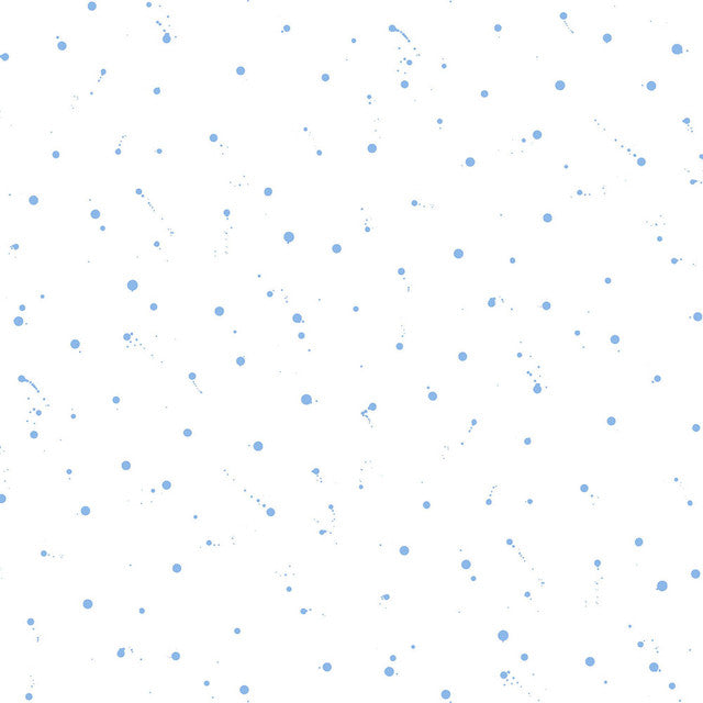 Dripped Wallcovering by Merenda Wallpaper - Sky