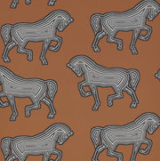 Faubourg Wallcovering by Schumacher - Brown