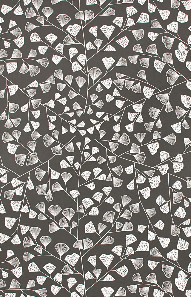 Fern Wallcovering by MissPrint - Night Frost