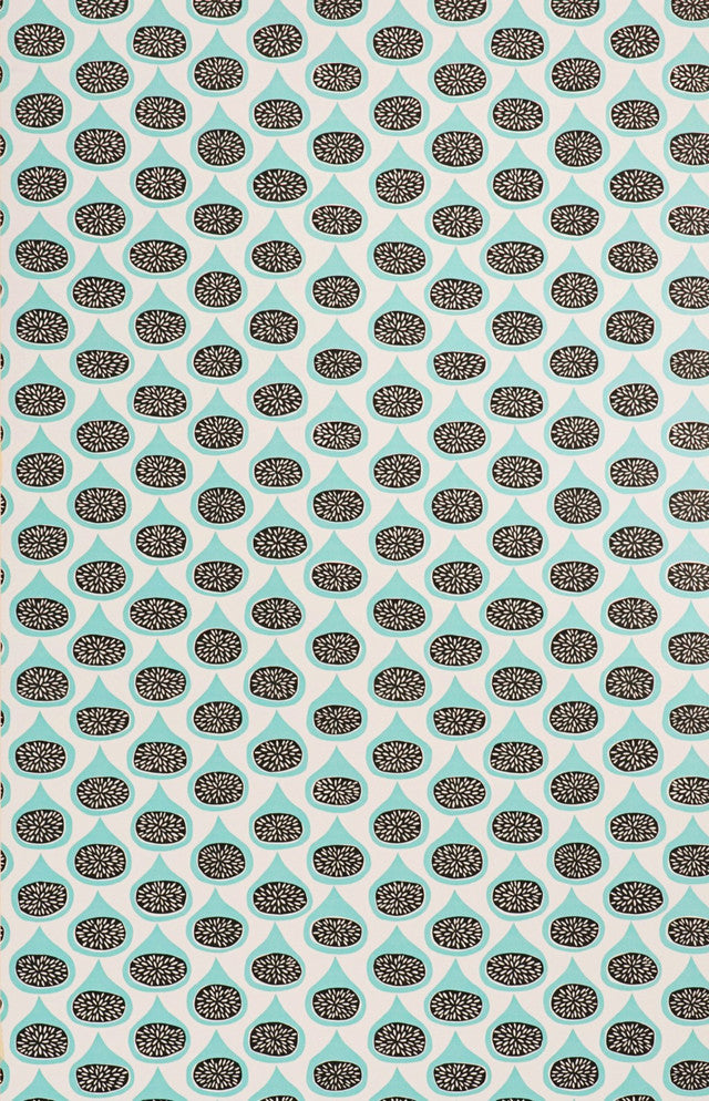Figs Wallcovering by MissPrint - Lagoon