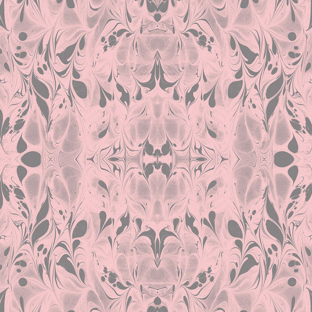 Fluid Wallcovering by Merenda Wallpaper - Rose Quartz