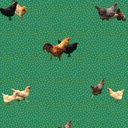 Helen's Yard Wallcovering by Merenda Wallpaper - Green